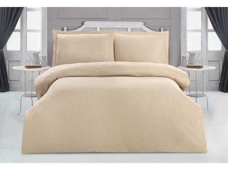 Постельное белье Arya. Sole золотое king size