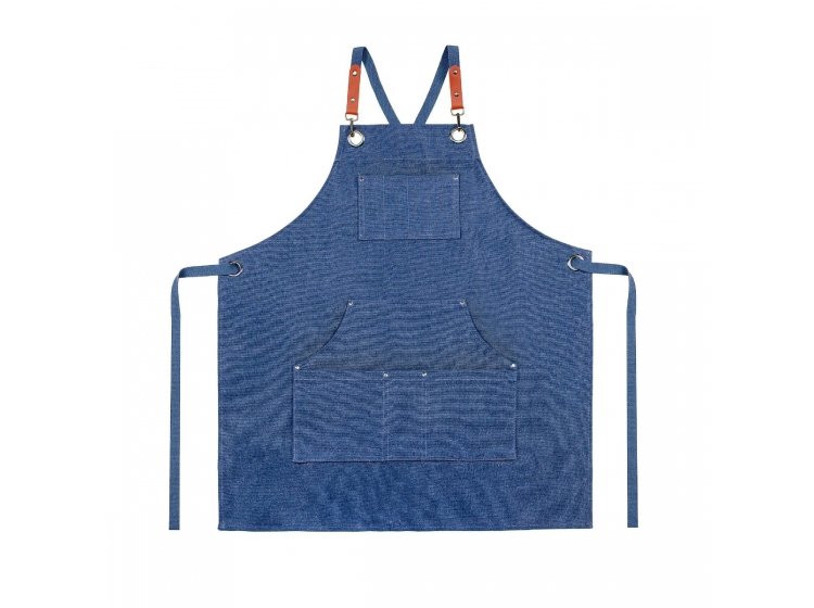 Фартук Home Line. Canvas (деним) синего цвета