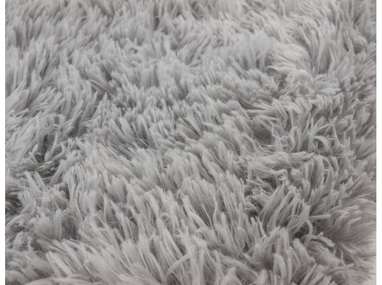 Плед-травка бамбуковый. Серый