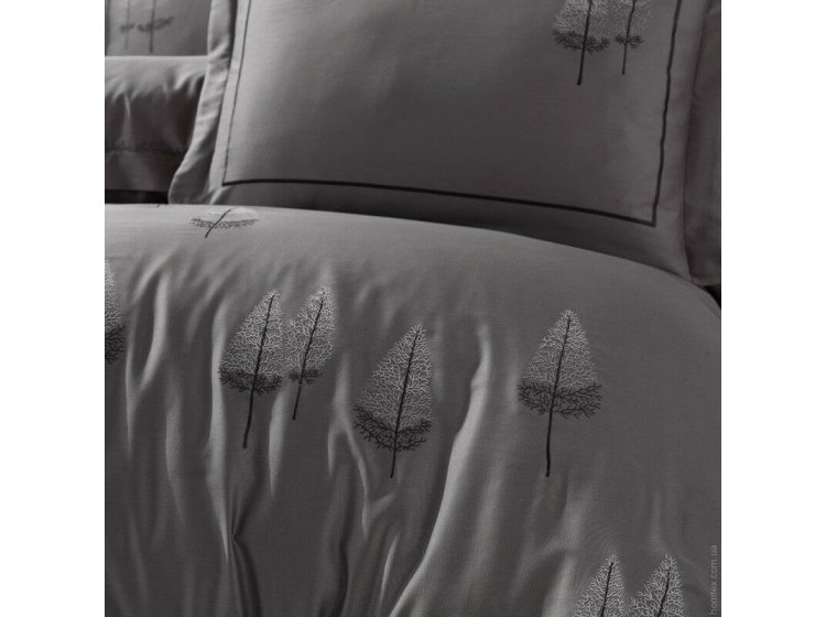 Постельное белье Dantela Vita. Pamira antrasit цвета антрацит