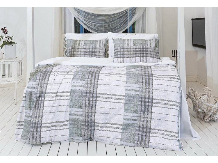 Постельное белье Altinbasak. Ранфорс Pearl sky