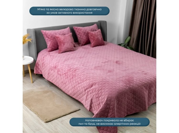 Покрывало ТЕП. Велюровое Mesa Rose