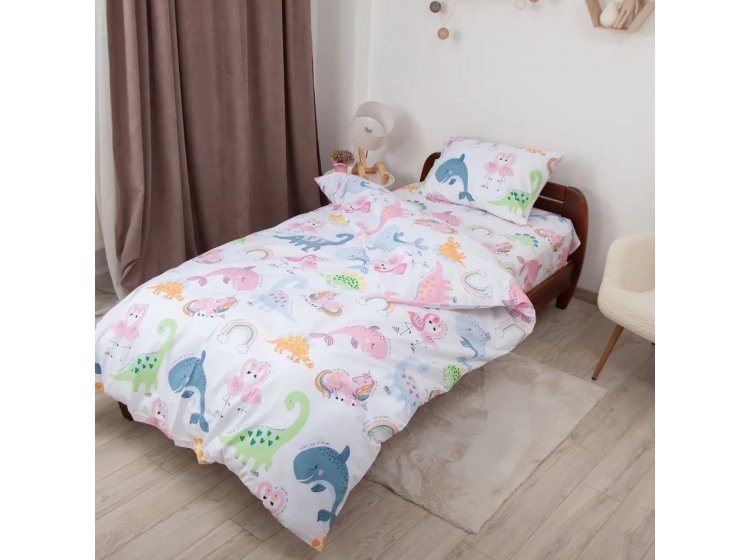 Подростковое постельное белье ТЕП.  Soft Dreams Дино