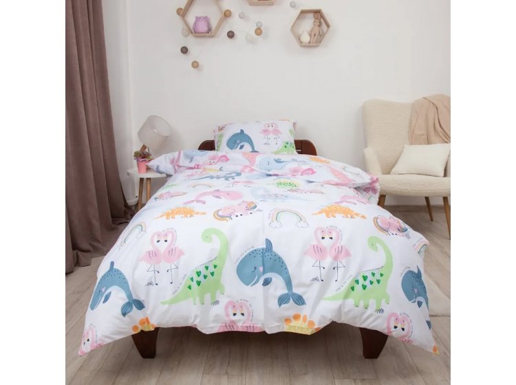 Подростковое постельное белье ТЕП.  Soft Dreams Дино