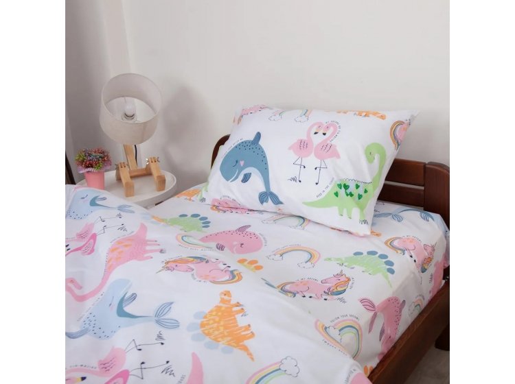 Подростковое постельное белье ТЕП.  Soft Dreams Дино