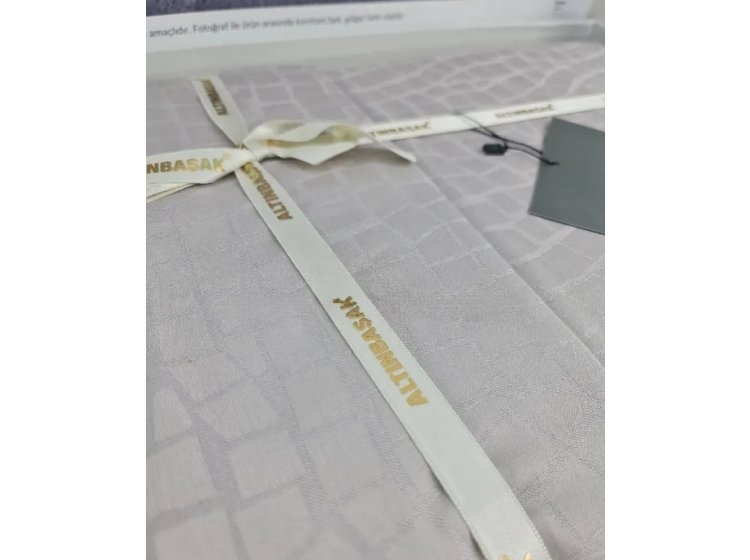 Постельное белье Altinbasak.  Сатин-жаккард deluxe Adelya Marble