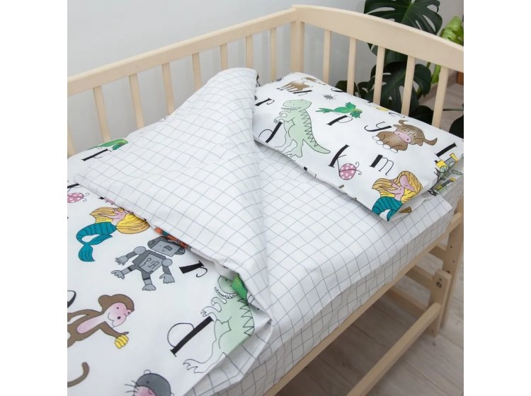 Постельное белье в детскую кроватку ТЕП. Алфавит