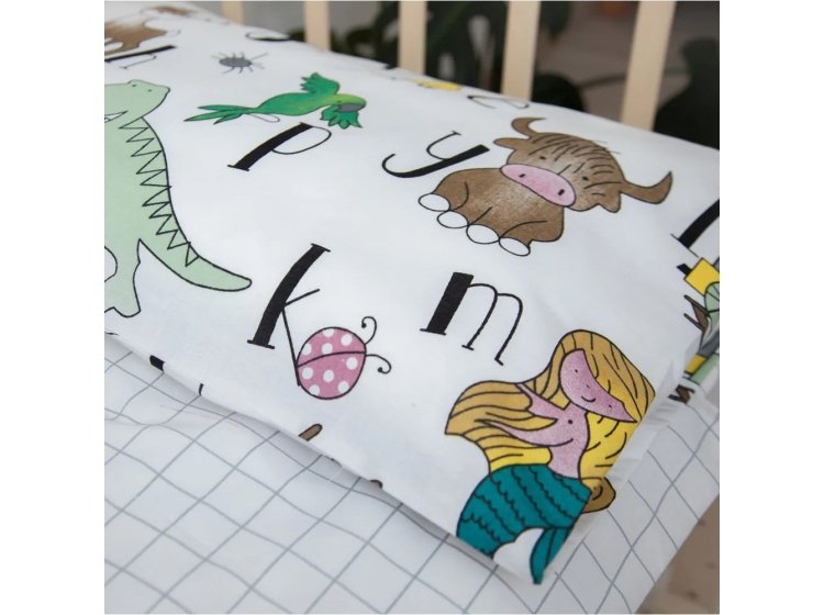 Постельное белье в детскую кроватку ТЕП. Алфавит