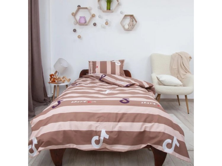 Подростковое постельное белье ТЕП. Soft Dreams Тренды коричневого цвета