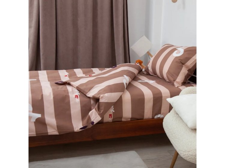 Подростковое постельное белье ТЕП. Soft Dreams Тренды коричневого цвета