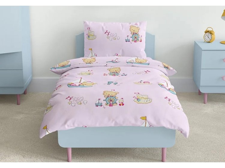 Подростковое постельное белье ТЕП. Soft Dreams Розовый морячок