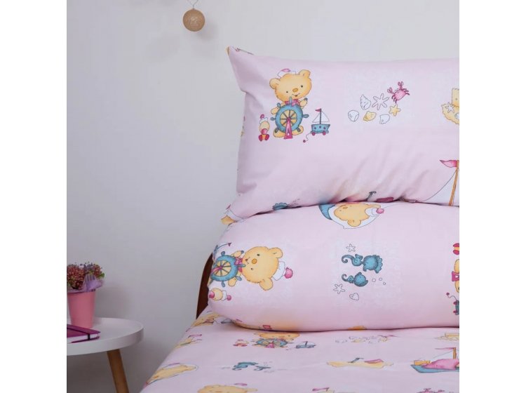 Подростковое постельное белье ТЕП. Soft Dreams Розовый морячок