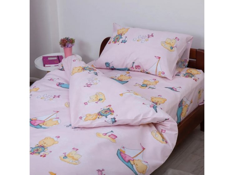 Подростковое постельное белье ТЕП. Soft Dreams Розовый морячок