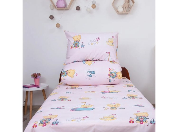 Подростковое постельное белье ТЕП. Soft Dreams Розовый морячок