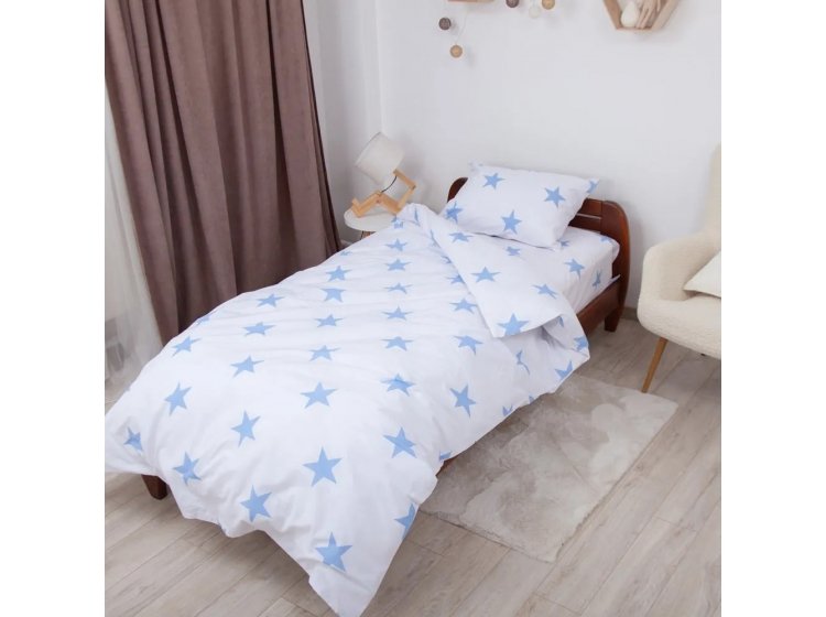 Подростковое постельное белье ТЕП. Soft Dreams Звёзды голубого цвета