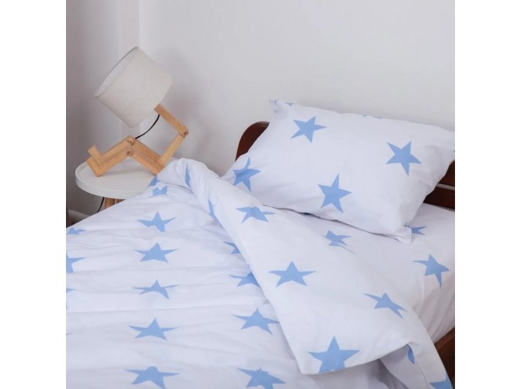 Подростковое постельное белье ТЕП. Soft Dreams Звёзды голубого цвета