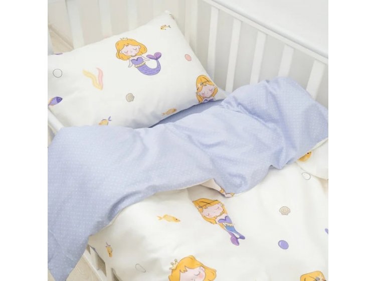 Постельное белье в детскую кроватку Viluta. Сатин 769