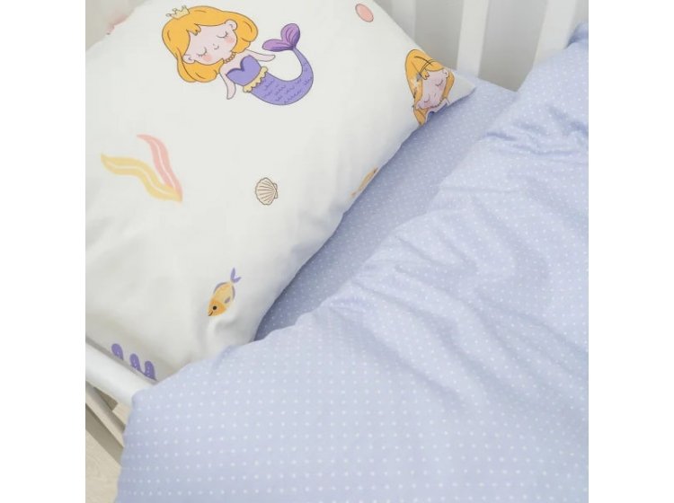 Постельное белье в детскую кроватку Viluta. Сатин 769