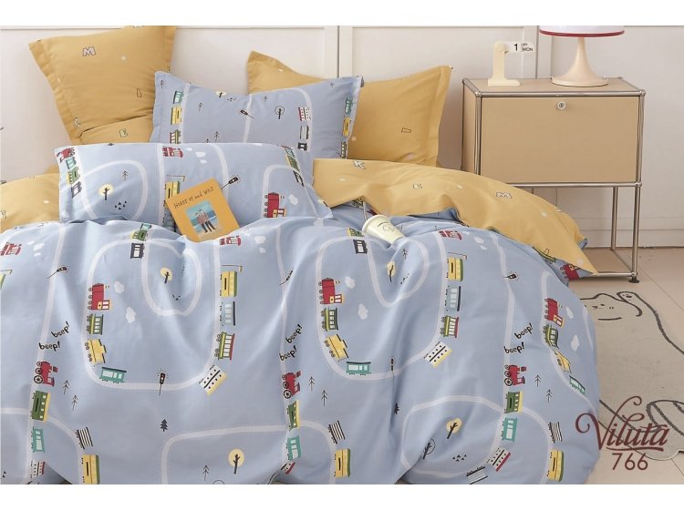 Подростковое постельное белье Viluta. Сатин 766