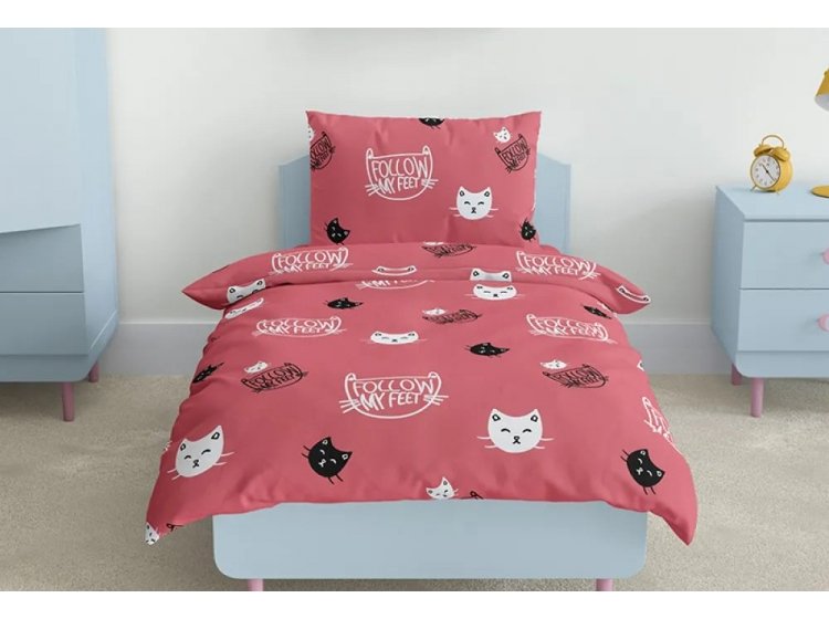 Подростковое постельное белье ТЕП. Soft Dreams Котята коричневого цвета