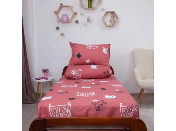 Подростковое постельное белье ТЕП. Soft Dreams Котята коричневого цвета