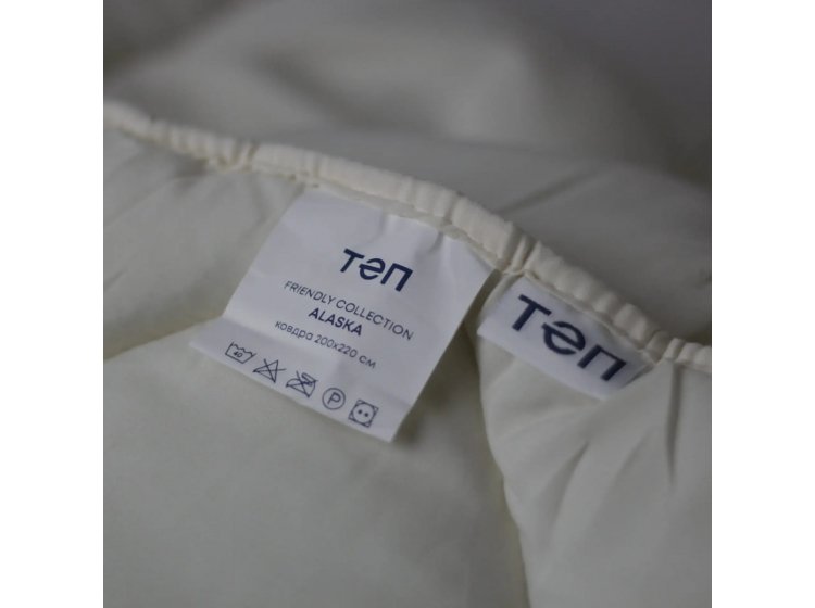 Зимнее одеяло ТЕП. Alaska молочного цвета 450