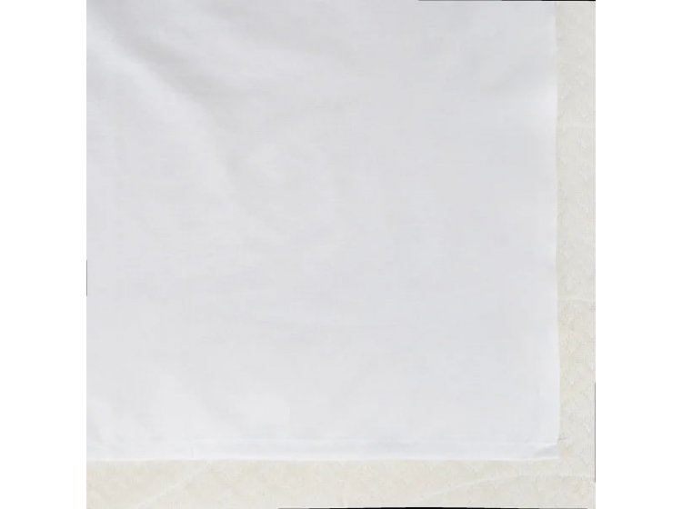 Простынь на резинке Viluta. Ранфорс белая