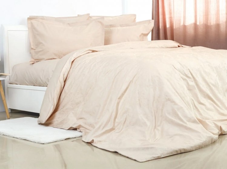 Постельное белье ТЕП. Grace Jacquard Beigе