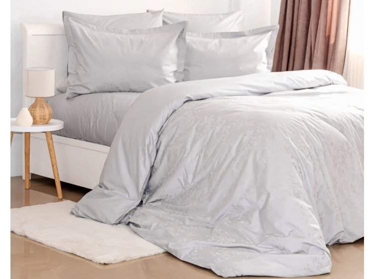 Постельное белье ТЕП. Grace Jacquard Light Grey