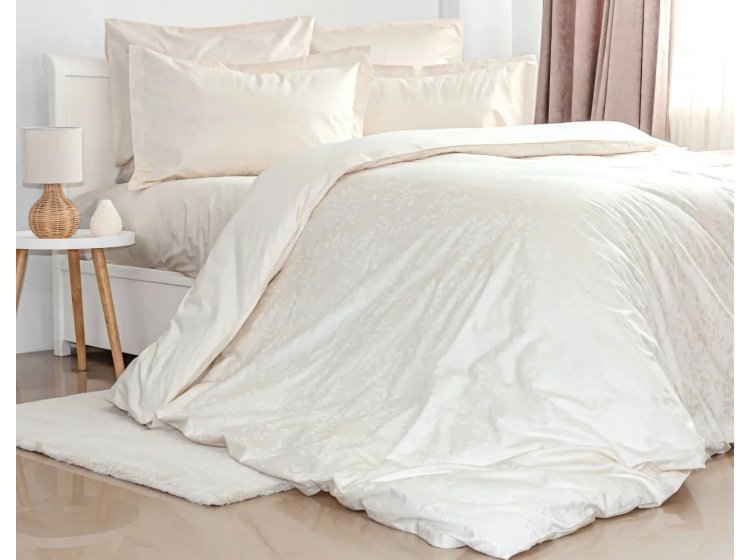 Постельное белье ТЕП. Grace Jacquard Light Milky