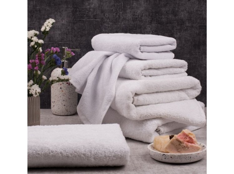 Полотенце махровое Аиша. HOTEL белого цвета 500