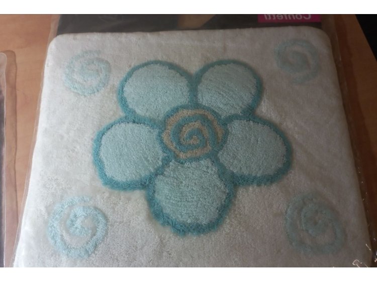 Коврик для ванной Confetti. Santos Karbeyaz 50х60