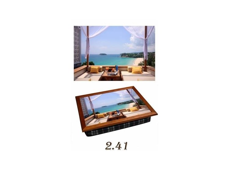 Поднос-столик на подушке. 2.41