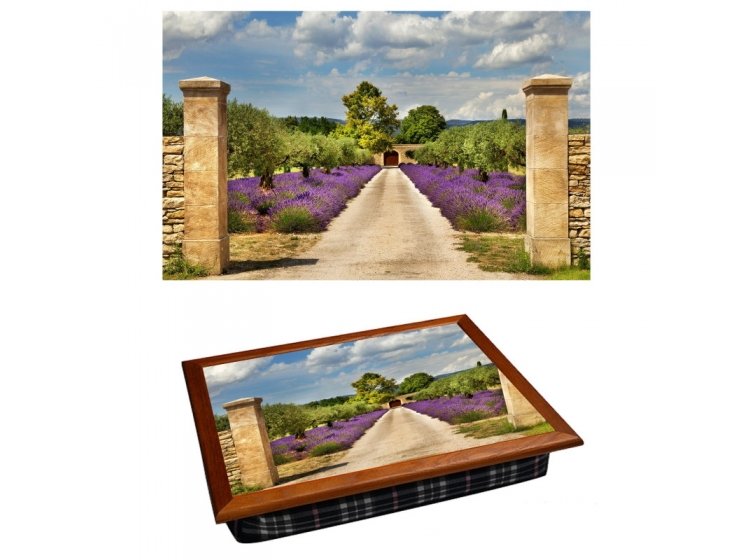 Поднос-столик на подушке. 2.46 Пасторальный пейзаж