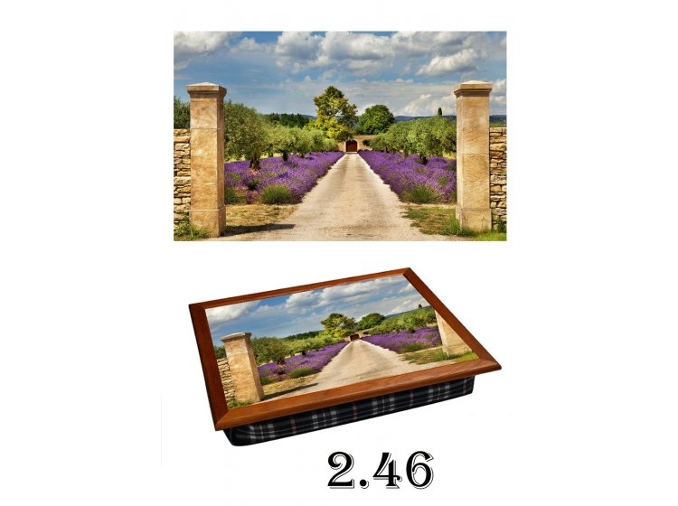 Поднос-столик на подушке. 2.46 Пасторальный пейзаж