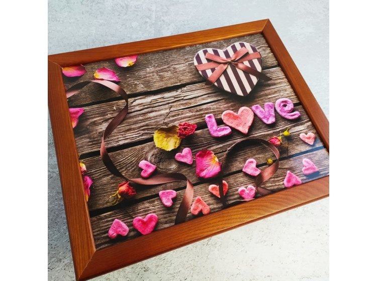 Поднос-столик на подушке. 2.14