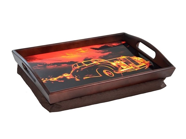 Поднос на подушке с ручками. Лето S1