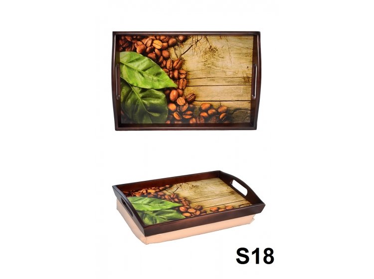 Поднос на подушке с ручками. Лето S18