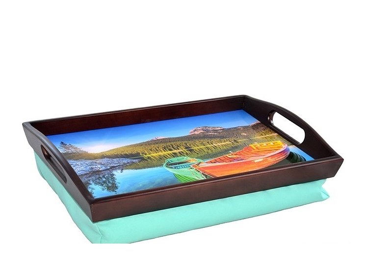 Поднос на подушке с ручками. Лето S19