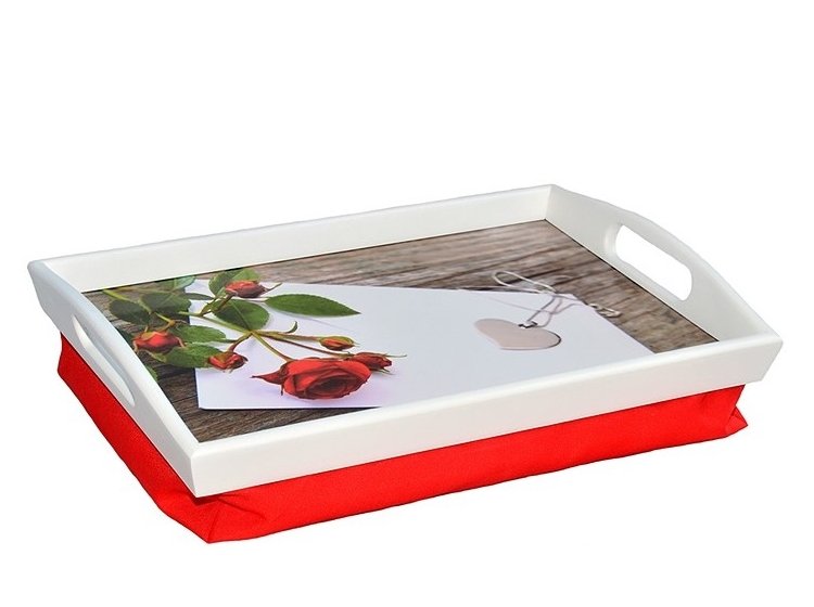 Поднос на подушке с ручками. Лето S29.1