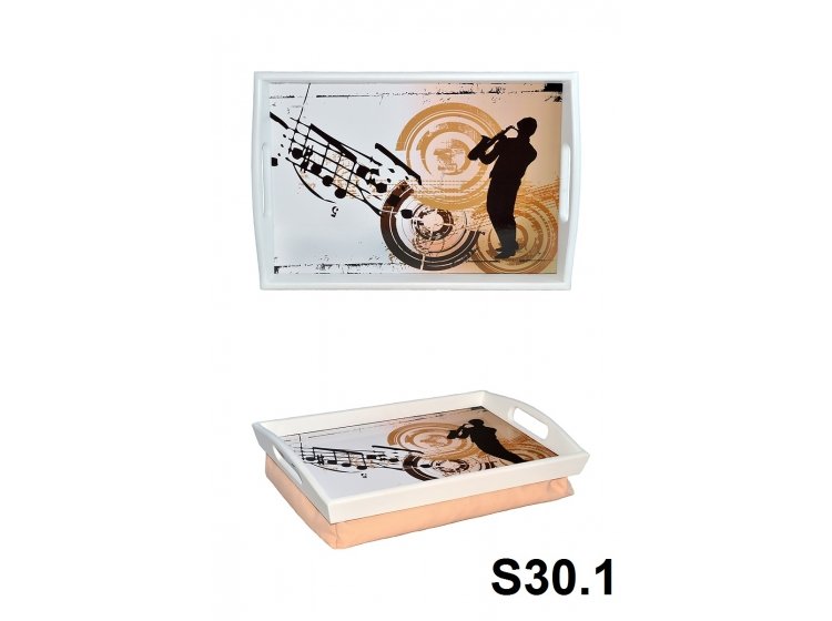 Поднос на подушке с ручками. Лето S30.1