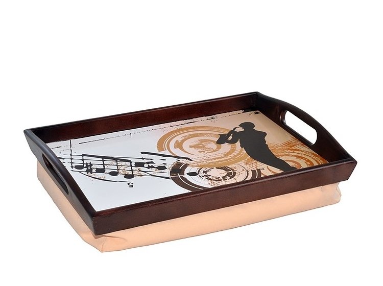 Поднос на подушке с ручками. Лето S30