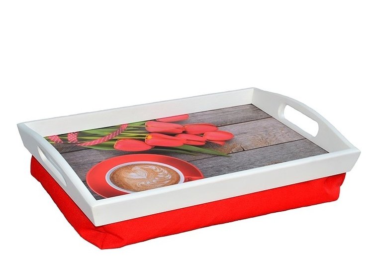 Поднос на подушке с ручками. Лето S34.1