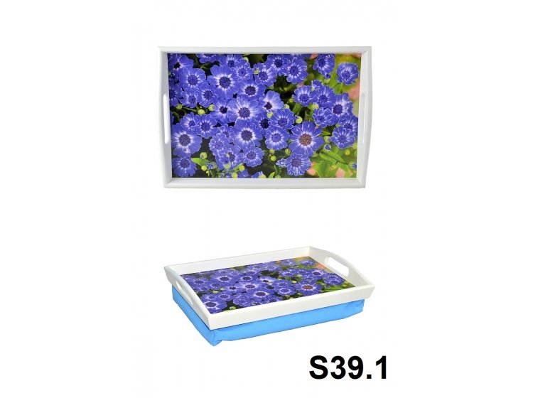 Поднос на подушке с ручками. Лето S39.1