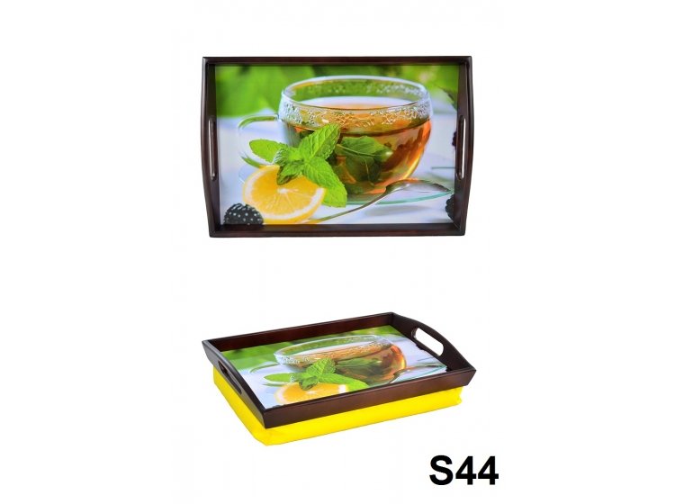Поднос на подушке с ручками. Лето S44