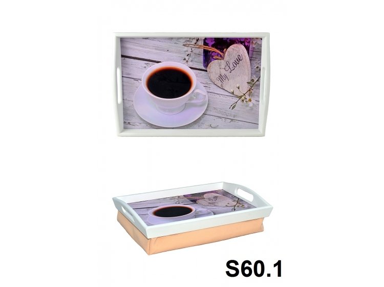 Поднос на подушке с ручками. Лето S60.1