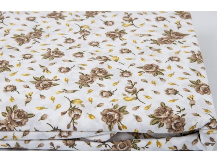 Пододеяльник Amour Paris. Ранфорс Laura бежевого цвета