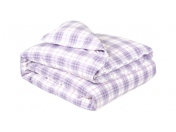 Пододеяльник Amour Paris. Ранфорс Victor лилового цвета