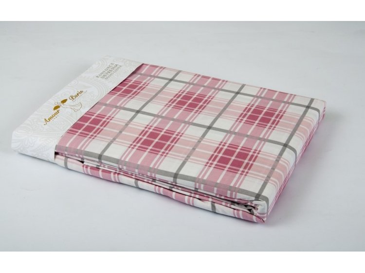 Пододеяльник Amour Paris. Ранфорс Victor розового цвета