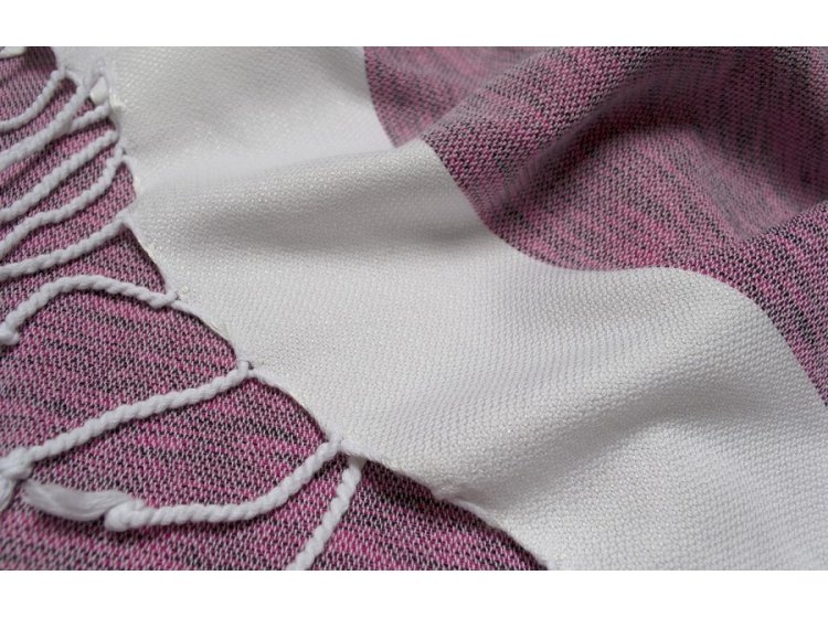 Пляжное полотенце Irya. Pestemal Sare pembe